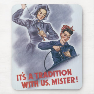 Es ist eine Tradition mit uns, Herr! Mousepad