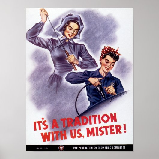 Es ist eine Tradition mit uns, Mister! Poster (Vorne)