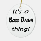 Es ist eine Trommelsache! Keramikornament (Links)