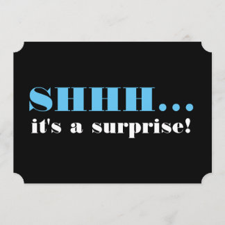 Es ist eine überraschende Geburtstagsparty Einladung