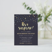 Es ist eine Überraschung! Postkarte (Stehend Vorderseite)