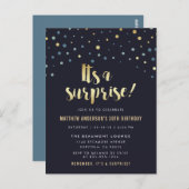 Es ist eine Überraschung! Postkarte (Vorne/Hinten)