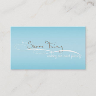 Es ist eine Ufer-Sache-Visitenkarte Jennifer Visitenkarte