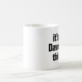 Es ist eine unglaubliche Sache Kaffeetasse (Mittel)