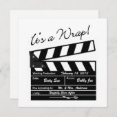 Es ist eine Verpackung - Film-Hochzeits-Foto Dankeskarte (Vorne/Hinten)