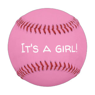Es ist eine weibliche Geschlechtsoffenbarung Baseb Baseball