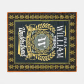 Es ist eine William Sache, die man nicht verstehen Fleecedecke (Vorderseite (Horizontal))