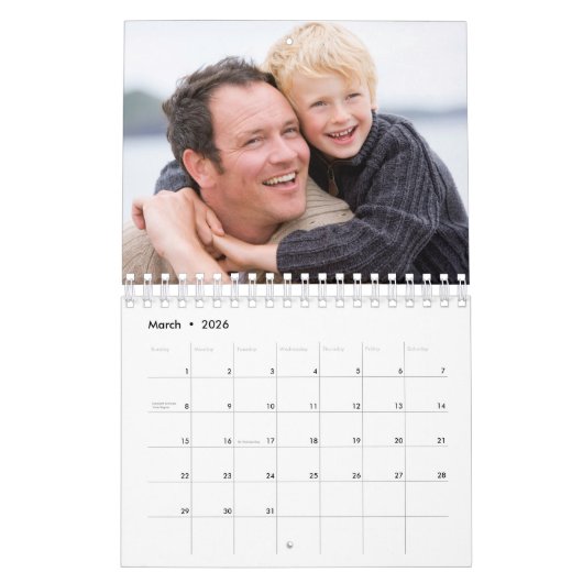 Es ist eine wunderbare Foto-Familie Kalender (Mär 2026)