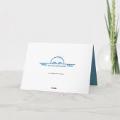 Es ist eine wunderbare Lebensgrüßkarte Feiertagskarte (Rückseite)