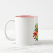 Es ist eine wunderschöne Tasse am Tag (Links)
