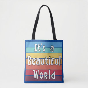 Es ist eine wunderschöne Welt Tasche