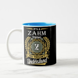 Es ist eine Zahm-Sache, die du nicht verstehen kön Zweifarbige Tasse