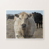 Es ist eine Zusammenfassung! Schwarze u. weiße Puzzle (Horizontal)