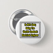 Es ist einfach... Bester Elektroingenieur Button (Vorne & Hinten)
