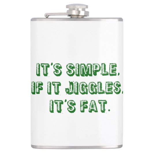 Es ist einfach flachmann (Vorderseite)