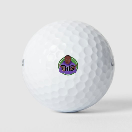 Es ist einfach golfball (Vorderseite)