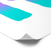 Es ist einfach, was es ist | Funny Zitat Poster (Ecke)