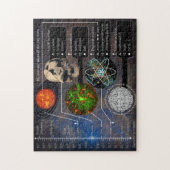 Es ist eins und Zeroes den ganzen Weg hinunter 252 Puzzle (Vertikal)