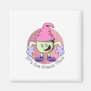 Es ist Eiscremezeit Magnet