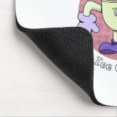 Es ist Eiscremezeit Mousepad (Ecke)