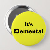 Es ist elementar button (Vorne & Hinten)