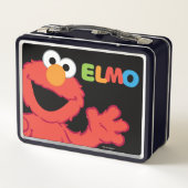 Es ist Elmo Metall Lunch Box (Rückseite)