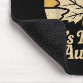 Es ist endlich Autismus Herbst, Sprichwort Fall Sa Mousepad (Ecke)