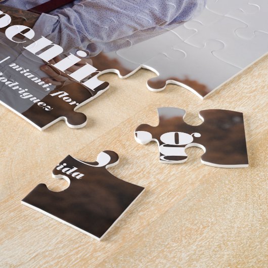 Es ist Ereignis | Fun Foto Save the Date Puzzle (Seite)