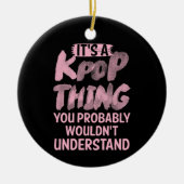 Es ist etwas, das man nicht verstehen würde keramik ornament (Vorne)