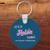 Es ist etwas Helendes, das man nicht verstehen wür Schlüsselanhänger (Vorderseite)