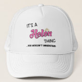 Es ist etwas Helendes, das man nicht verstehen wür Truckerkappe (Vorderseite)