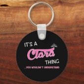 Es ist etwas, was man Clara nicht verstehen würde Schlüsselanhänger (Vorderseite)