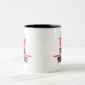 Es ist etwas, was man nicht verstehen würde zweifarbige tasse (Mittel)