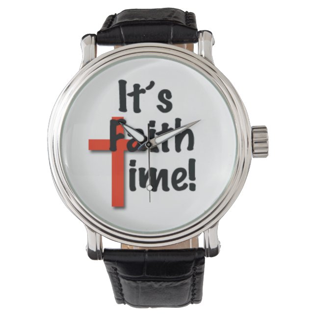Es ist Faith Time Watch Armbanduhr (Vorderseite)