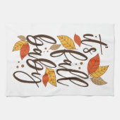 Es ist Fall Baby Geschirrtuch (Horizontal)