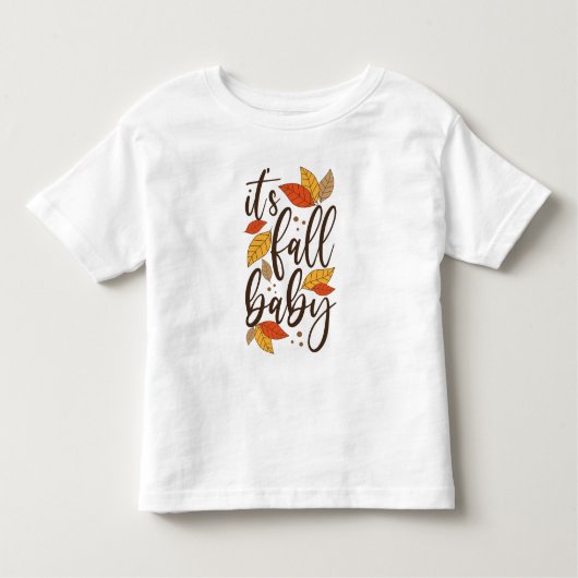Es ist Fall Baby Kleinkind T-shirt (Vorderseite)