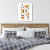 Es ist Fall Baby Leinwanddruck (Insitu (Schlafzimmer))