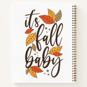 Es ist Fall Baby Notizblock (Rückseite)