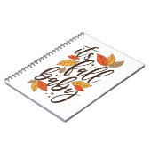 Es ist Fall Baby Notizblock (Linke Seite)