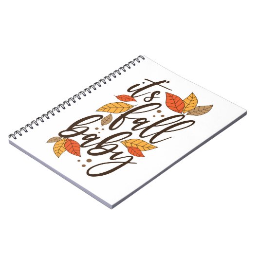 Es ist Fall Baby Notizblock (Linke Seite)