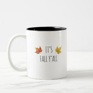 Es ist Fall Sie Rae Dunn inspirierter Zweifarbige Tasse
