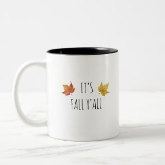 Es ist Fall Sie Rae Dunn inspirierter Zweifarbige Tasse