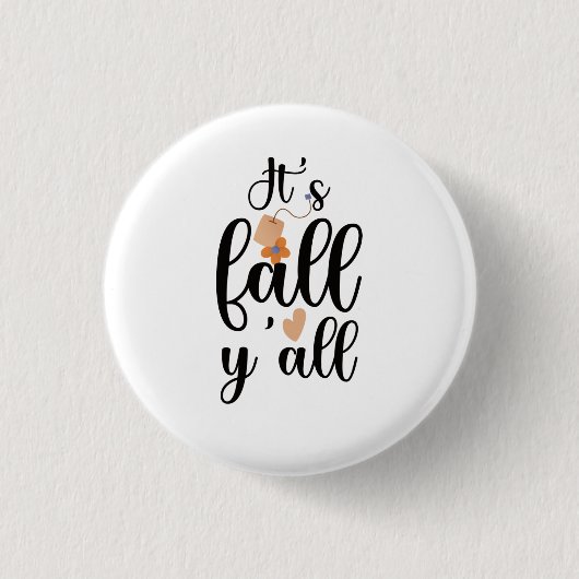 Es ist Fall von allen, Niedlicher Teabag Button (Vorderseite)