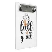 Es ist Fall von allen, Teebeutel Mini Klemmbrett (Schrägansicht)
