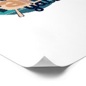 Es ist Fall Y’all Fall Lea Retro Classic Poster (Ecke)