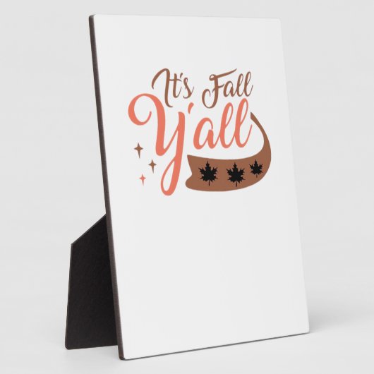 Es ist Fall Y’all, Fall Pumpkin Skelett Creepy Lea Fotoplatte (Seite)