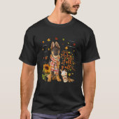 Es ist Fall Y All German Shepherd Dog Erntedank T-Shirt (Vorderseite)