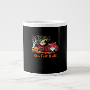 Es ist Fall Y’all Gnomes Pumpkin Gewürz Jumbo-Tasse
