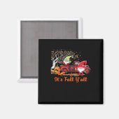 Es ist Fall Y’all Gnomes Pumpkin Gewürz Magnet (Vorderseite/Rückseite)