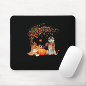 Es ist Fall Y’all Hund Erntedank Halloween Aesthet Mousepad (Mit Mouse)